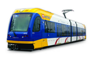 Image of Metro Transit train.